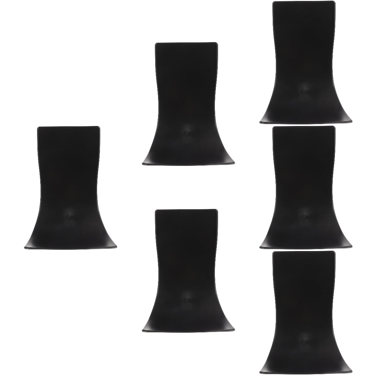 HOMEMAXS 6 pcs  Practical Liquid Soap Dispenser Catch Tray Wall-mounted Soap Dispenser Tray