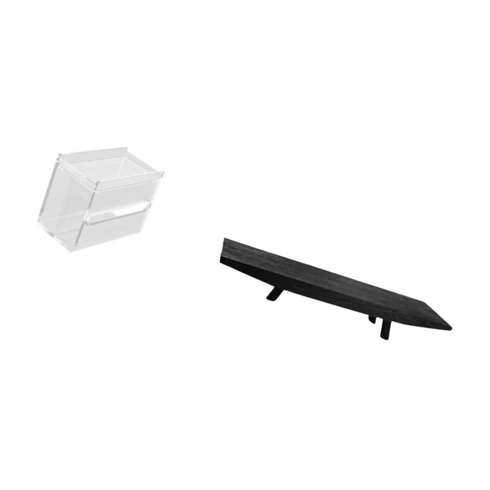 Fiocias Tissue Case Wall Mounted Toilet Paper Storage Box Acrylic Toilet Tissue Towel Holder Serving Tray with Acrylic And Wood Suitable for Bedroom K