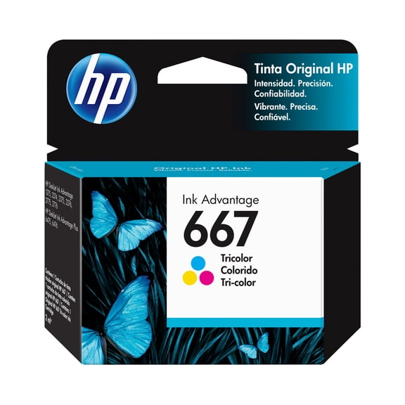 Cartucho de Tinta HP 667 Tricolor (3YM78AL)