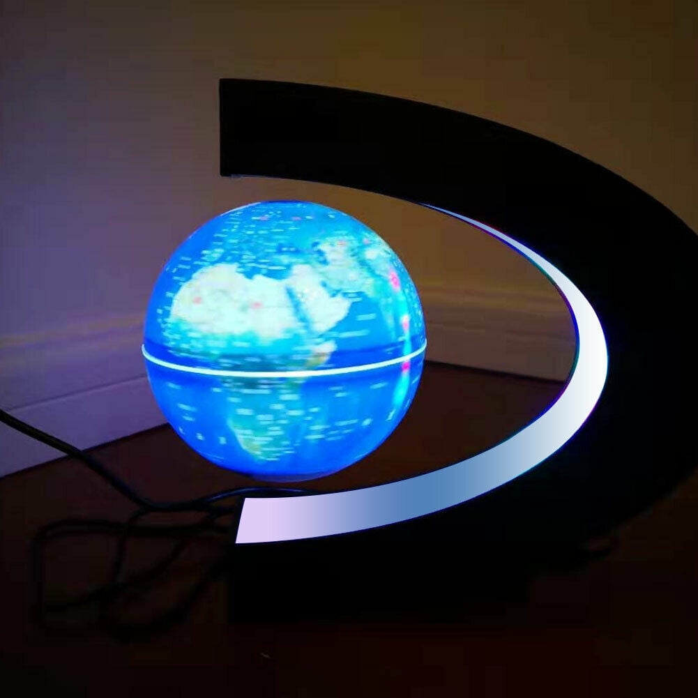 New Magnetic Levitating Globe Anti-Gravity Floating Rotate Earth Home Decor Gift 