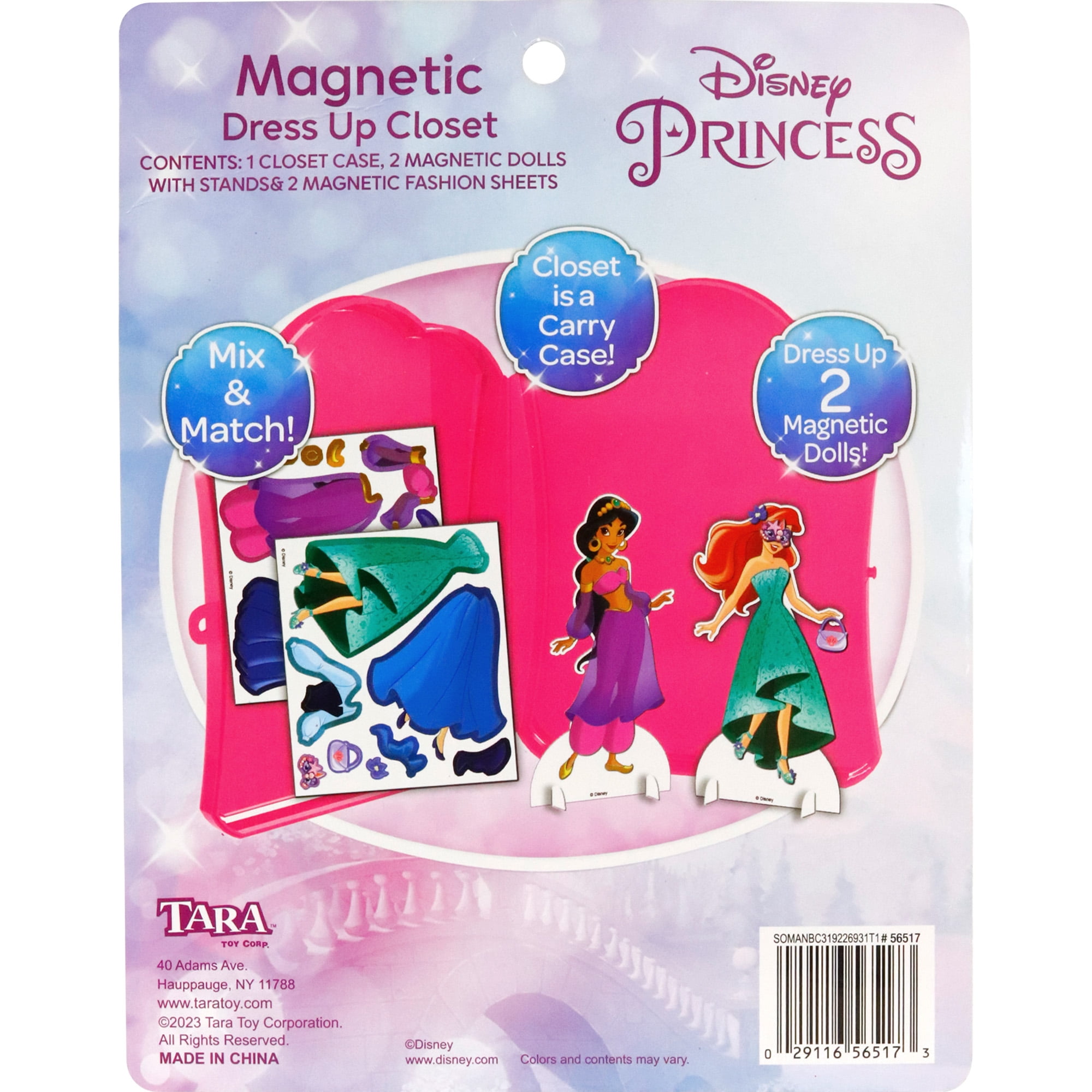 Disney princess hot sale magnetic dress up
