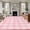 Pink, variant on 2x3 Ft Entryway Area Rug, Red Plaid Kitchen Rug Runner Washable Floor Mat, Modern Art Checkered Farmhouse Non Slip Indoor Door Mat Throw Carpet for Bathroom Living Room Bedroom