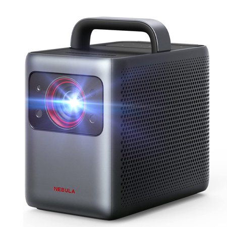NEBULA Cosmos Laser 1080P Portable Projector, 2400 ISO Lumens, Android TV 10.0,Auto Focus, Auto Keystone Correction