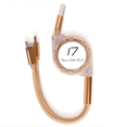 thumbnail image 1 of Virgo Constellation signo zodiaco Cable de carga telescópico múltiples USB tres en uno, 1 of 3