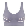 thumbnail image 3 of gakvbuo Seamless Sports Bra for women Wirefree Yoga Bra with Removable Pads Workout Activity Sleep Underwear Bras for Women cami bra, 3 of 6