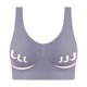 thumbnail image 5 of Damas sin rastro cómodo de una pieza sin anillo de acero chaleco transpirable sujetador de reunión ropa interior de mujer Fridja  nalpqowj34517, 5 of 6