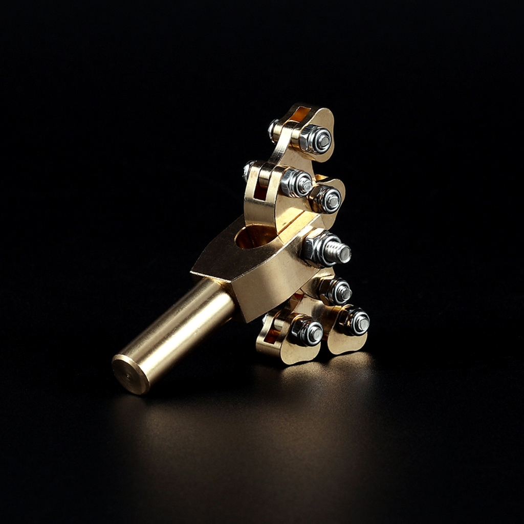 Zeiwohndc Brass Guitar Fret Installation Tool with Adaptive Base Non Damaging Grip