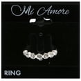 thumbnail image 2 of Mi Amore Crystal Sized-Ring Silver-Tone Size 10.00, 2 of 2