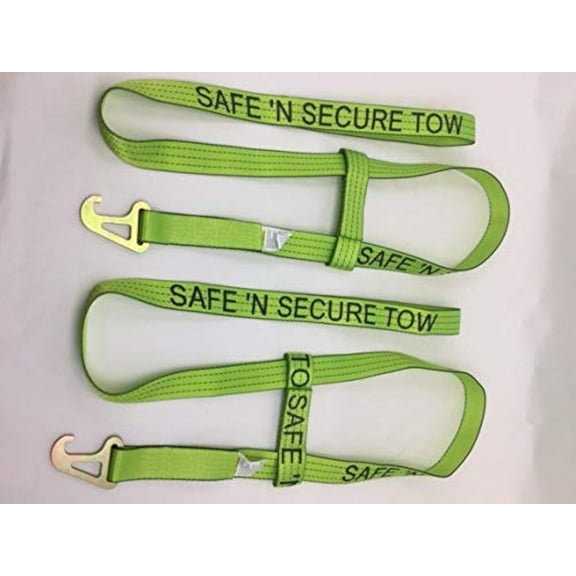 2 Pack Quick-Pick Wheel Lift Strap to fit Jerr-Dan MPL Element Basket Heavy Duty TECNIC Transport Webbing