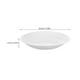 thumbnail image 3 of 2 bandejas de pesaje de plástico reutilizables, báscula digital de cocina, bandejas para servir, báscula, cuencos, bandeja de pesaje, accesorio, placa de plástico de repuesto, 3 of 5
