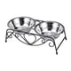 thumbnail image 4 of para perros Soporte de agua y comida Platos para perros y gatos inclinados Comedero para mascotas para gatitos Perros, 4 of 6
