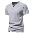 thumbnail image 4 of FLMEI Summer T-Shirt for Men's Plus Size Tees Male Fashion Casual Short Sleeve T Shirts M-5XL, 4 of 8