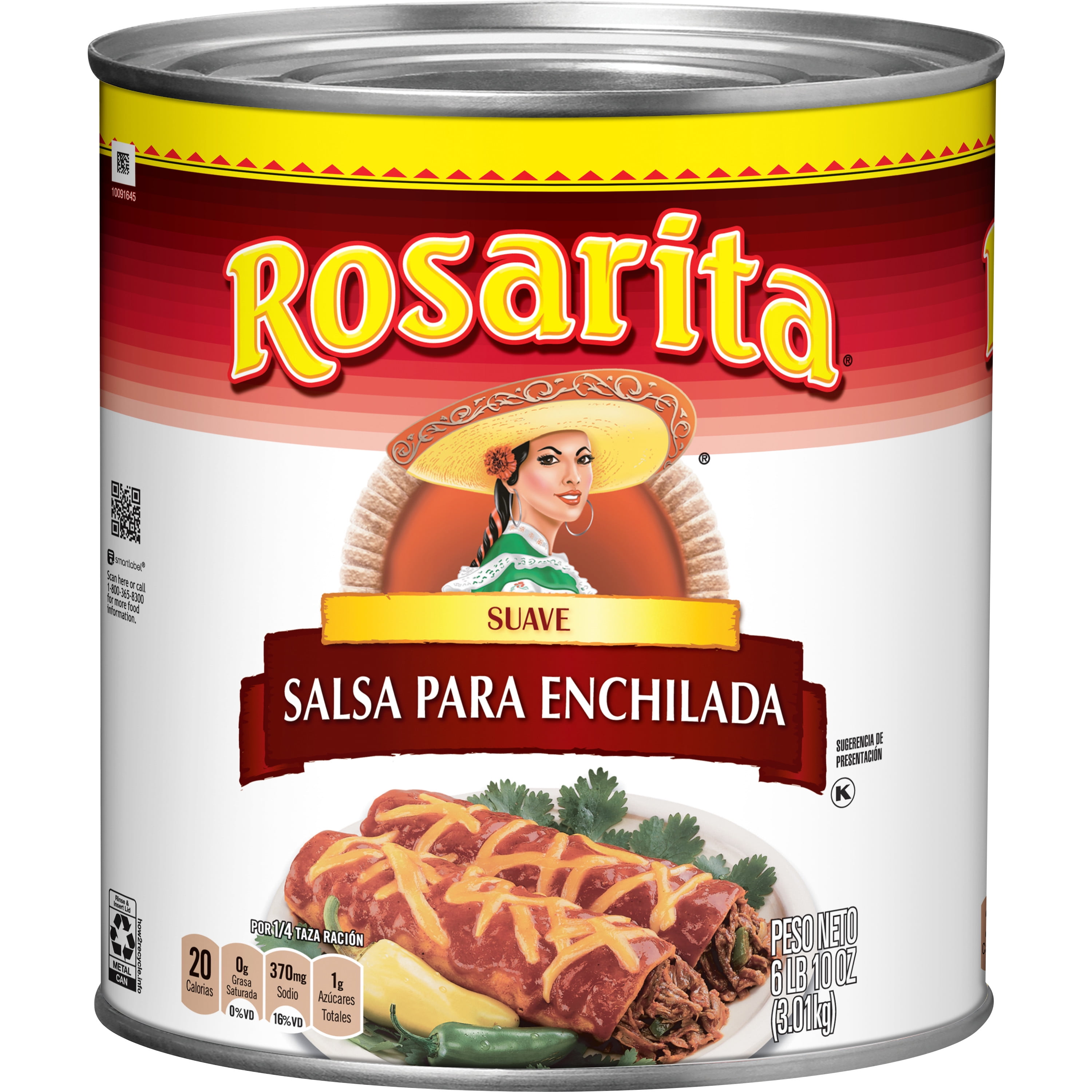 Rosarita Enchilada Sauce, 10 ounces, 6 count