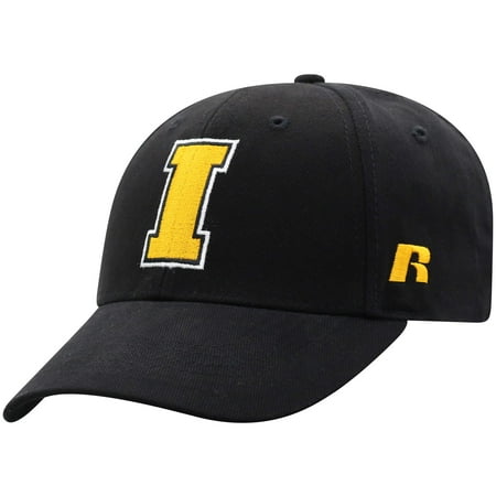 - Men's Russell Black Iowa Hawkeyes Endless Adjustable Hat - OSFA