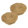 thumbnail image 1 of POINTERTECK 2Pcs Round Coconut Shell Flower Pot Planter Balcony Hanging Bonsai Basket Liner, 1 of 10