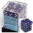 thumbnail image 3 of Chessex Dice d6 Sets: Purple with White Translucent - 12mm Six Sided Die (36) Block of Dice, 3 of 3