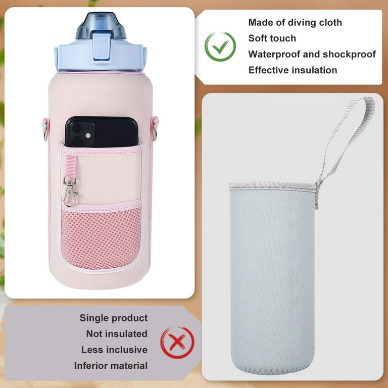 1 Gallon Jug Sleeve Insulated Neoprene Water Bottle Cover, Ideal for Gym &  Sport