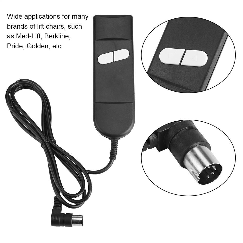 Electric Recliner Switch Remote Control 4 Button Power Lift Chair Hand Wand 