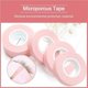 thumbnail image 5 of ZHAOCHENG 5 rollos de cinta para extensiones de pestañas, tejido microporoso transpirable, tela no tejida, cinta para pestañas postizas sin pelusa, suministros para extensiones de pestañas (azul) rosa, 5 of 5