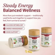 Snap Supplements Blood Sugar Blend with Chromium Picolinate, Botanicals, Co-Enzymes - 60 Capsules