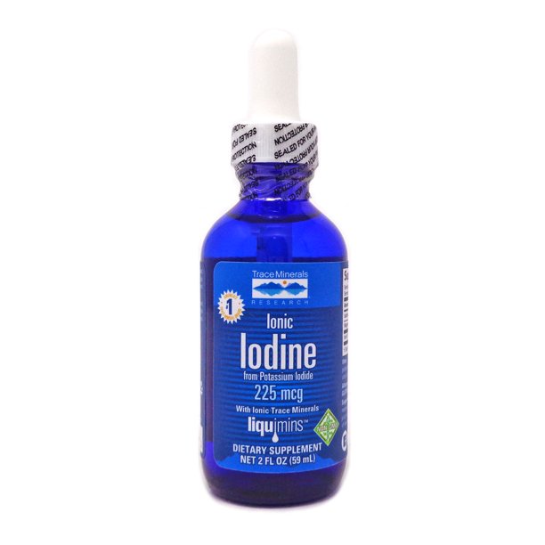 Trace Minerals Research Ionic Iodine from Potassium Iodide with