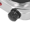 thumbnail image 2 of Cooking Heater Stove Small Portable Stainless Steel Heating Easy Cleaning Electric Hot Plate 500W 110V US Plug, 2 of 8