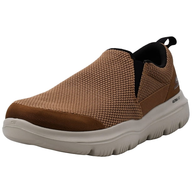 Zapatillas Skechers GO Walk Evolution Ultra Marrón/Negro 9.5 Extra Anchas