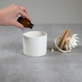 thumbnail image 4 of ScentSationals Ceramic Flower Essential Oil Diffuser - Passive Wicking Aromatherapy Diffuser for Living Room or Bedroom - No Power Home Fragrance Diffuser for Scented Essential Oils - Lyle, 4 of 5
