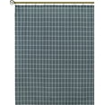 thumbnail image 1 of Textured Fabric Shower Curtains 72 Inches by 72 Inches, Dark Grey Checkered Printed Bathroom Curtains Machine Washable, 1 of 5