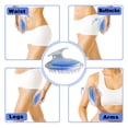 thumbnail image 2 of Cepillo masajeador de celulitis, cepillo de ducha corporal para eliminar la celulitis, mejora la circulación, cepillo de liberación muscular de la fascia (azul) Sincero Electrónica, 2 of 5