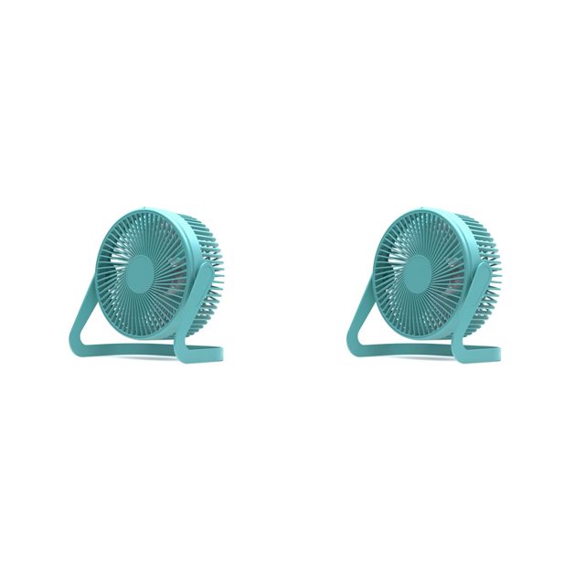 Ventilador de escritorio USB giratorio Negro Matsuzay