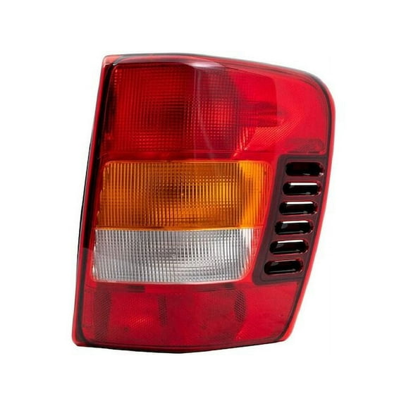 Right Passenger Side Tail Light Assembly - Compatible with 2001 - 2004 Jeep Grand Cherokee 2002 2003