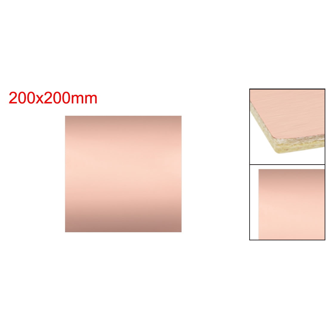 Double Sided Copper Clad Laminate PCB Circuit Board 8x12