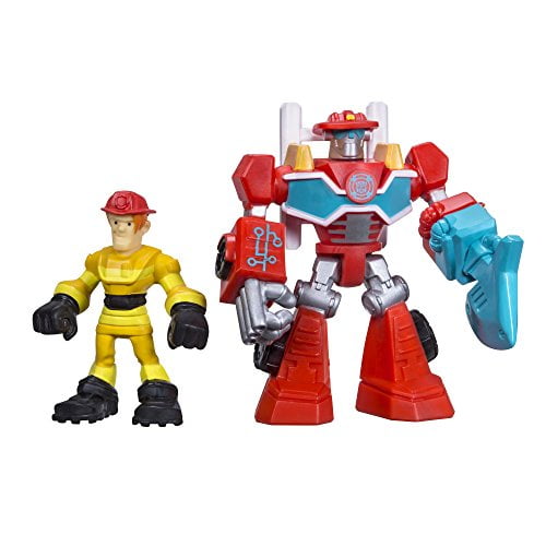 Hasbro Transformers Rescue Bots Heatwave the Fir-Bot & Kade Burns
