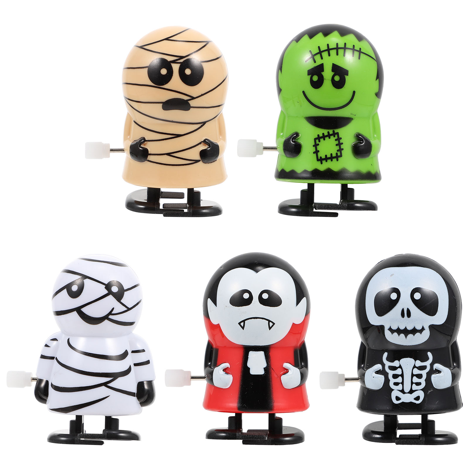 5Pcs Halloween Windup Toys Novelty Windup Toys Funny Windup Toys for
