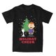 thumbnail image 3 of Camiseta estampada con dibujos de Snoopy y villancicos de Peanuts para hombre y mujer, camiseta de algodón a la moda con estampado de Charlie Brown, 3 of 5