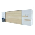 thumbnail image 3 of Repisas Flotantes Mainstays Rectangular Acabado Natural Beige, 3 of 4