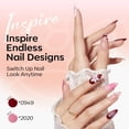 thumbnail image 3 of modelones 12Pcs 15ML Gel Nail Polish Set , Same Color Same Bottle Jelly Nude Pink Red Beige Skin Tones Neutral Brown Hema-free Gel Polish Kit 2026 Spring Soak Off Gel Polish Set Manicure Nail Art DIY, 3 of 8