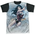 thumbnail image 1 of Jla - Wonder Warrior - Short Sleeve Black Back Shirt - Large, 1 of 4