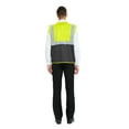 thumbnail image 2 of TOPTIE Reflective Safety Vest High Visibility Class II Vest for Women & Men Meets ANSI/ISEA Standards-Neon Orange-L, 2 of 6