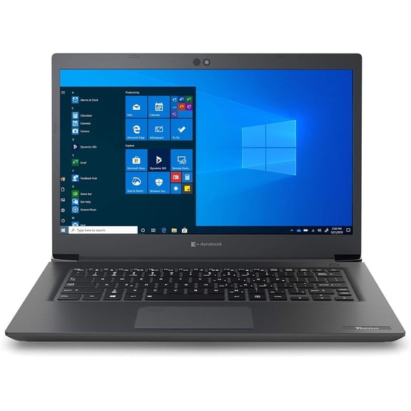 Restored TOSHIBA DynaBook Tecra A40-G-10G Laptop, 14 Inch, Intel Core i7-10510U, 16GB RAM, 512GB SSD, Windows 11