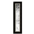 thumbnail image 2 of ArtToFrames 6" x 42" Espresso with Silver Lip Picture Frame, 6x42 inch Silver Wood Poster Frame (WOM-4951),  Pack, 2 of 6