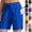 #03 Blue, variant on Women's 5" Workout Shorts Athletic Running Shorts High Waisted with Zipper Pocket Gym Quick Dry Hiking Sports ,M,#03 Khaki