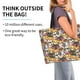 thumbnail image 2 of Balery Cute Cat Bolsa Tote Estilo Estético con Cremalleras, Bolsa de Hombro, Bolsa de Compras Grande y Plegable, 2 of 8
