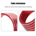 thumbnail image 5 of NIAIZEK 3Pcs Red Aluminum Car Air Conditioner Knob Accessories for Center Console Decoration, 5 of 8