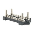 AMLESO Power Distribution Block with Cover Double Row 150A Marine Bus