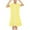 Yellow, variant on Spazoro Kids Girls Beach Bathing Suit Robe, Zipper Printed Cover-up Breathable Quick Drying Beach Swimming Pool Swimsuit for Chid Girls Yellow Size 5-6T