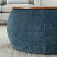 thumbnail image 5 of Round Storage Ottoman, Set of 2 Coffee Table, Versatile 2-in-1 End Table and Footstool, Compact Coffee Table or Side Table with Ample Storage for Living Room, Office, Small Spaces, 5 of 6