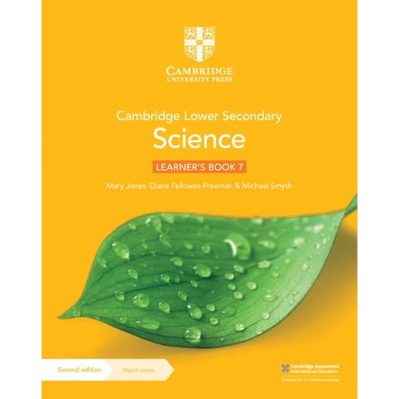 Cambridge Lower Secondary Science Cambridge Lower Secondary Science Learner's Book 7 with Digital Access (1 Year), (Paperback)