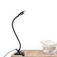 thumbnail image 2 of Lámpara de mesa LED, lámpara de mesa con protección para los ojos, se puede sujetar, lámpara de mesa para manicura, lámpara de mesa con atenuación de color, lámpara de mesa con tubo de temperatura, lámpara de mesa con concha negra ER, 2 of 5
